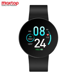 MAXTOP 智能手表运动手环 炫酷黑