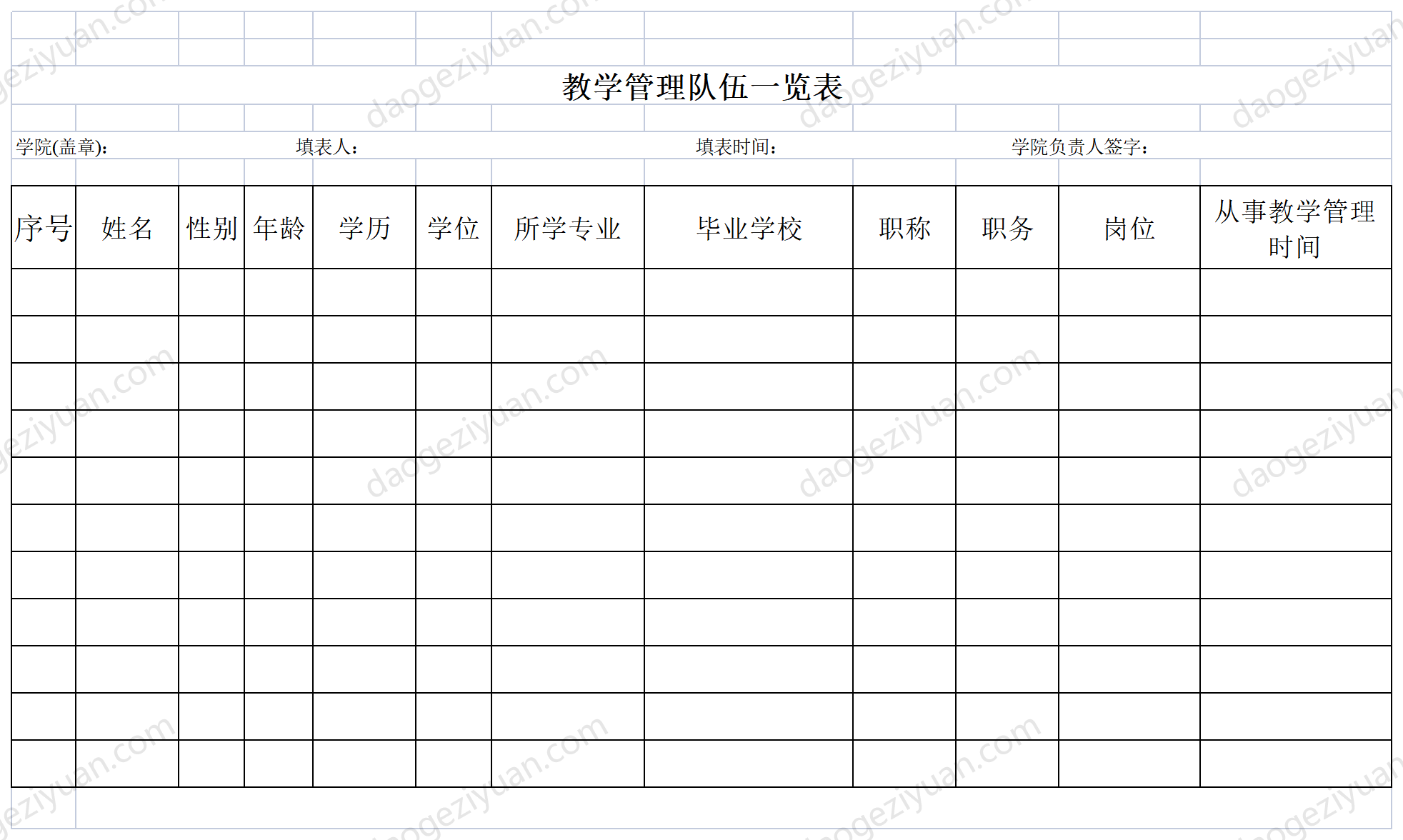 List of Teaching Management Team.xls