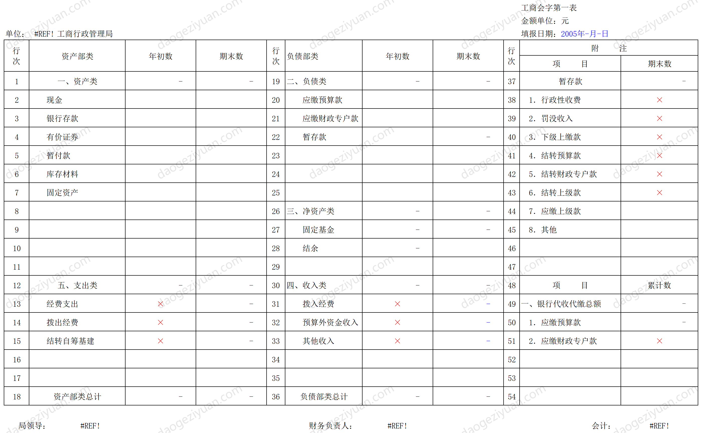 工商司会计报表.xls