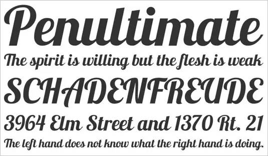 [Font download] Carefully selected! 23 top English fonts in the world