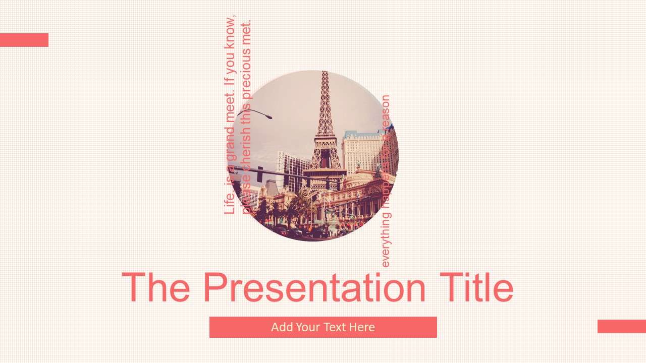 Literature and art European and American magazine style PPT template