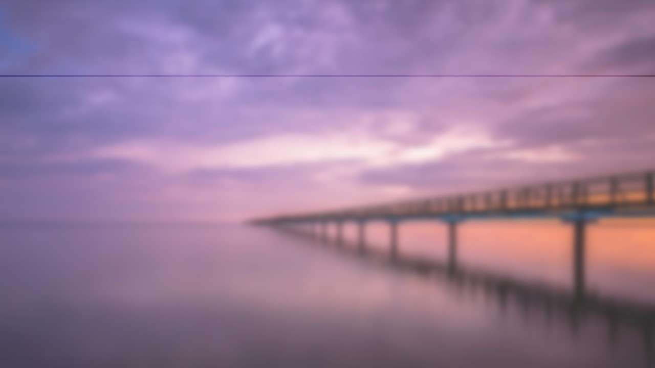 Blur effect bridge scenery PPT background