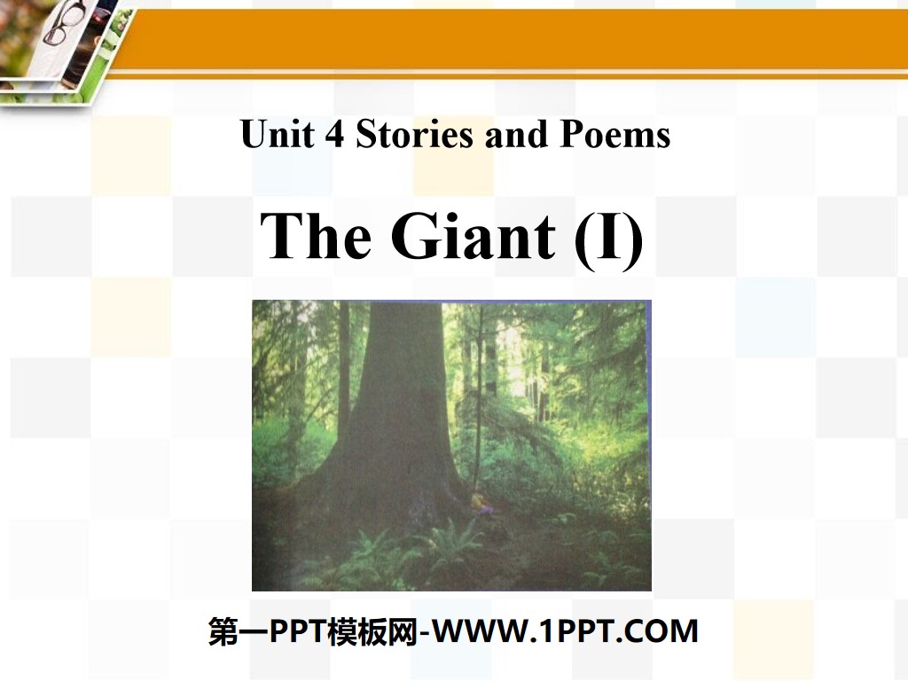 "The Giant(I)"Stories and Poems PPT courseware