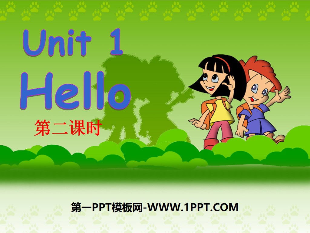 "Hello!" PPT download