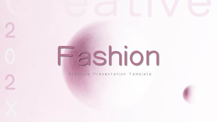 Simple pink fashion beauty and cosmetics industry work report PPT template