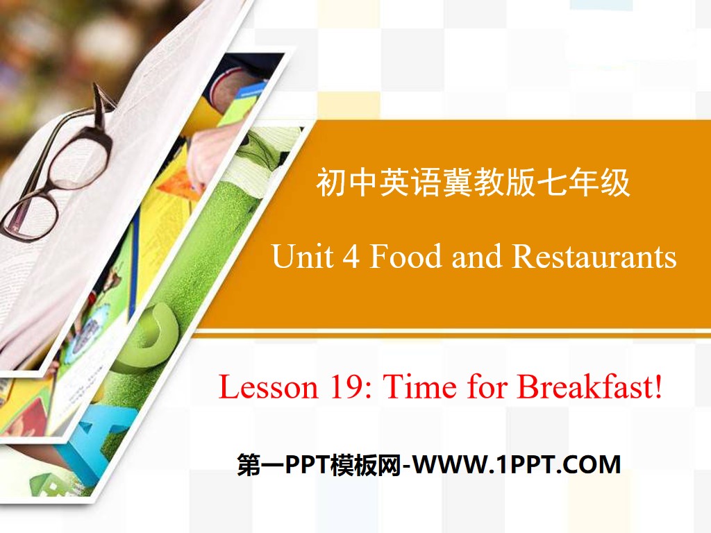 "Time for Breakfast!" Food and Restaurants PPT courseware