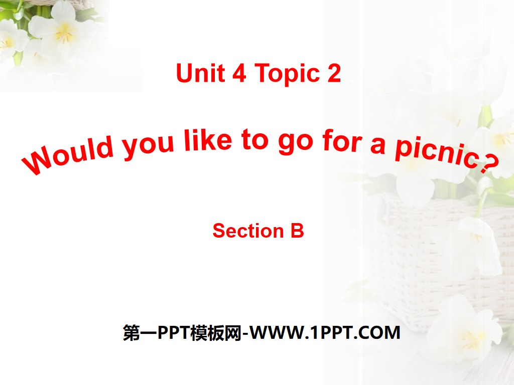 《Would you like to go for a picnic?》SectionB PPT
