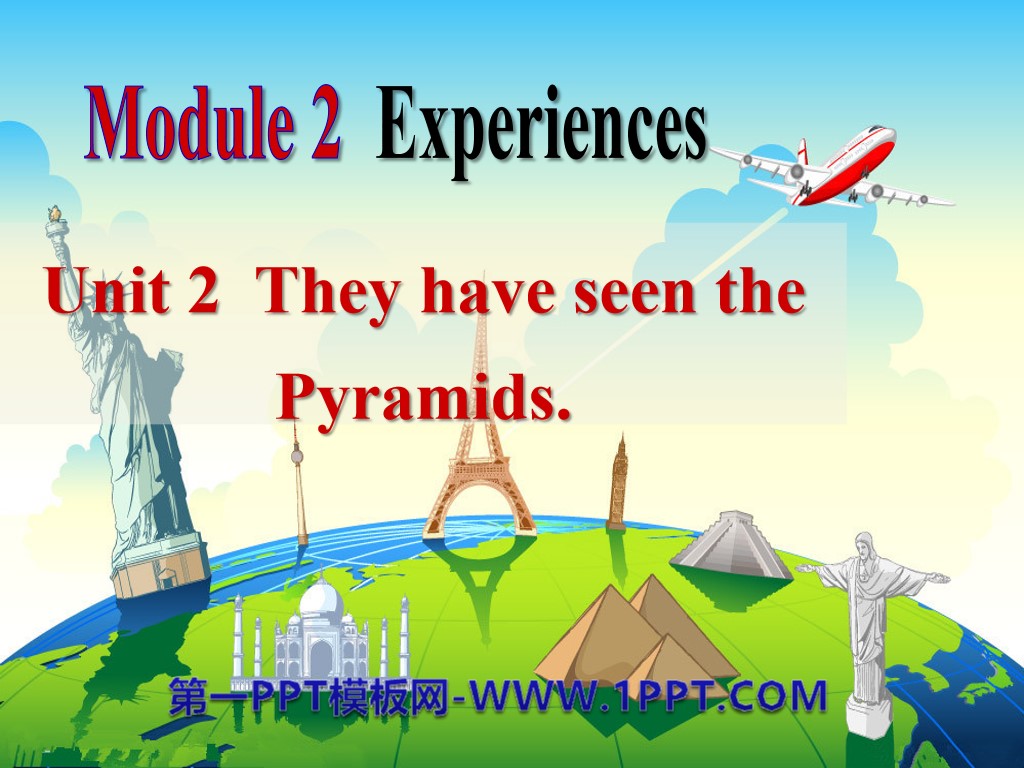 "They have seen the Pyramids" Experiences PPT courseware