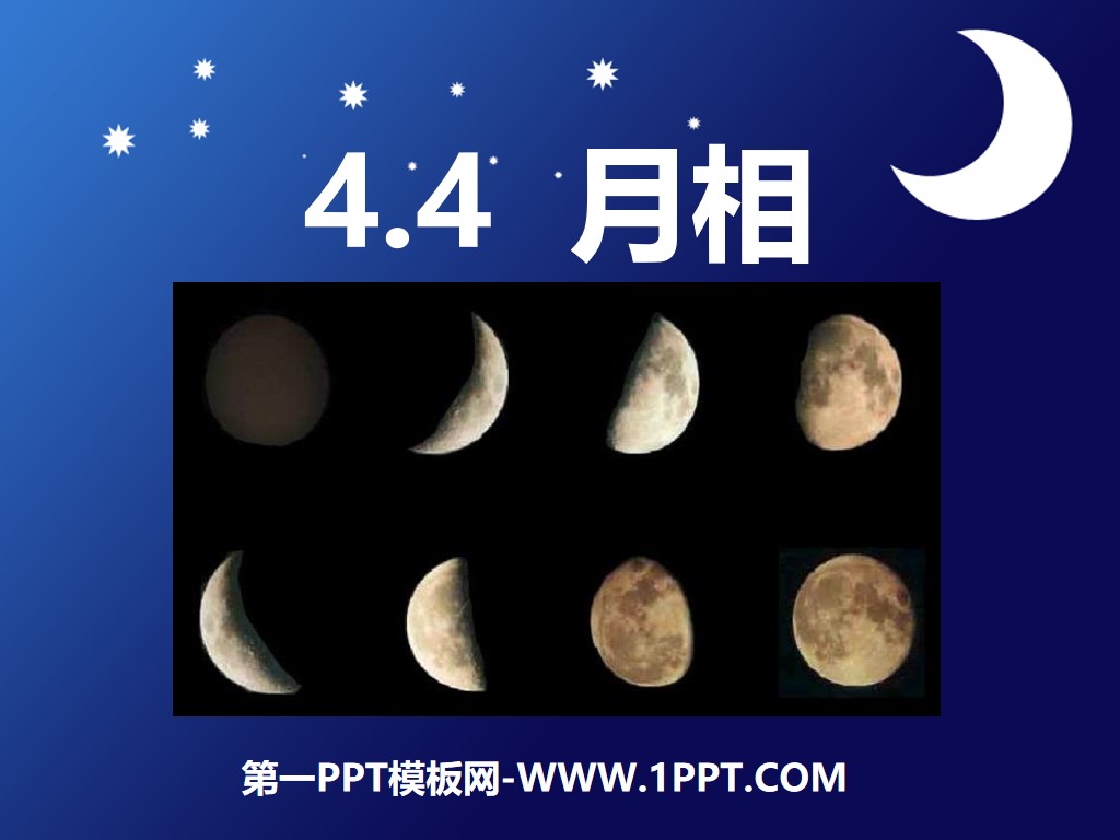 "Moon Phases" PPT