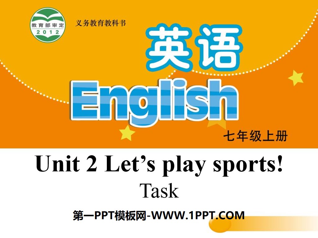 《Let's play sports》TaskPPT
