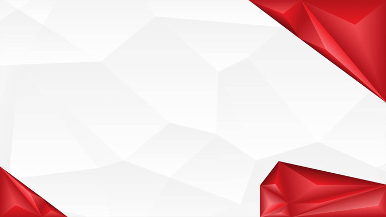 Red low plane polygon PPT background picture