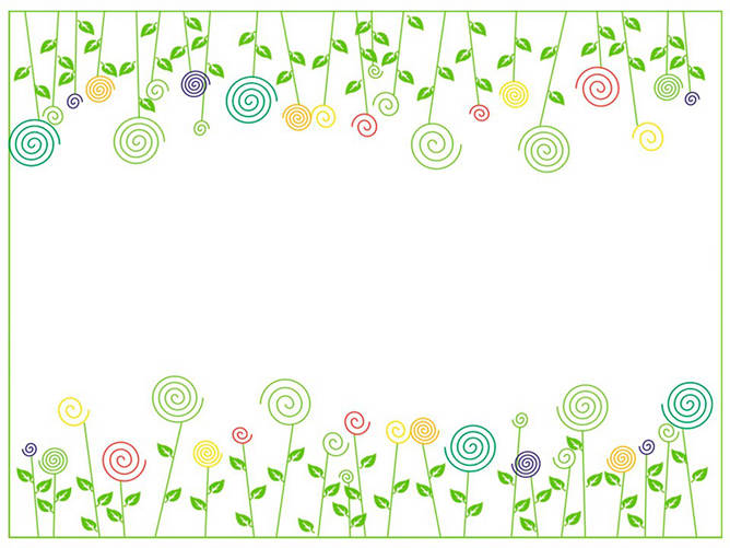 Cute Flowers-Grass Slideshow-Background Image-