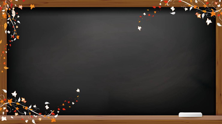 Three blackboard PPT background pictures with lace decoration