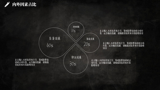 黑色大学生职业生涯规划PPT模板（14）