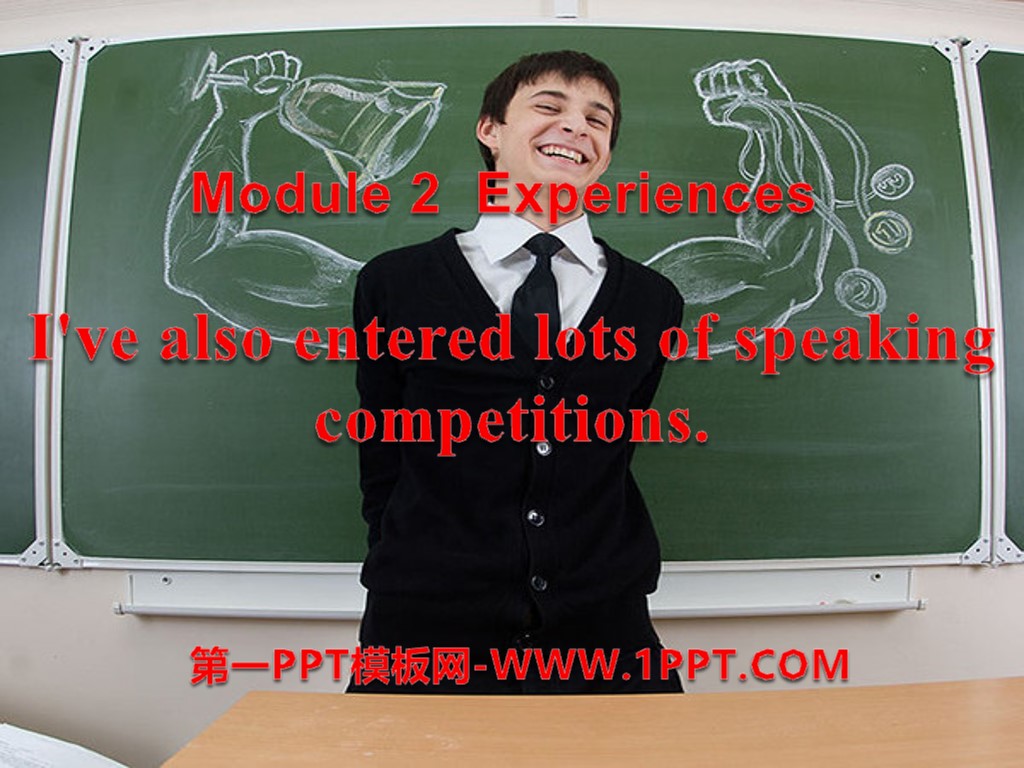 《I've also entered lots of speaking competitions》Experiences PPT课件2
