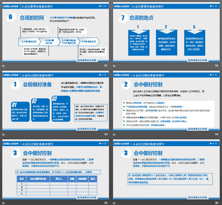 提升开会效率《高效会议秘诀》PPT课件（7）