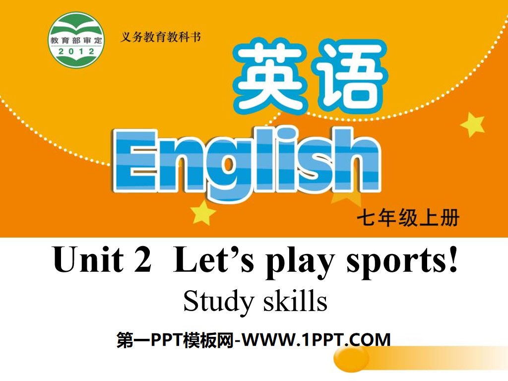 《Let's play sports》Study skillsPPT
