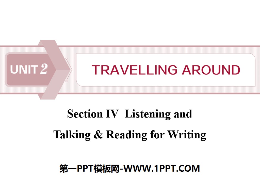 "Travelling Around" Listening and Talking&Reading for Writing PPT