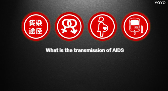 预防艾滋病公益宣传PPT动画（8）