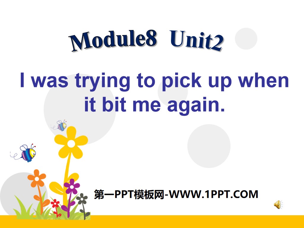 "I was trying to pick it up when it bite me again" Accidents PPT courseware 2