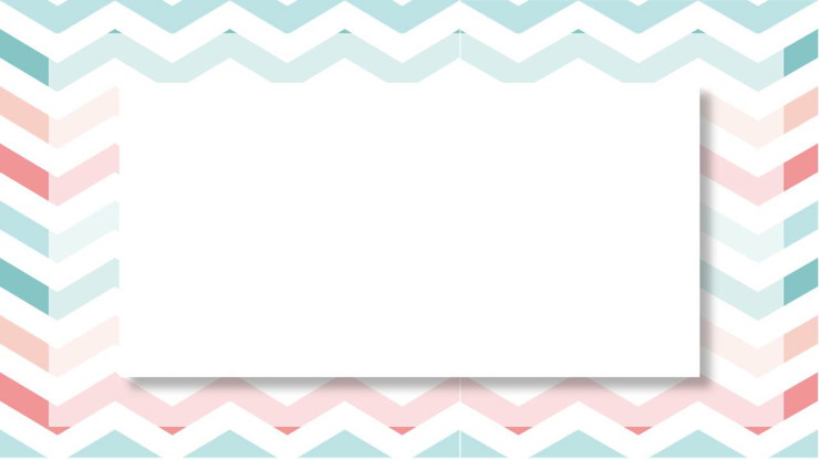 Red and green polyline PPT border background picture