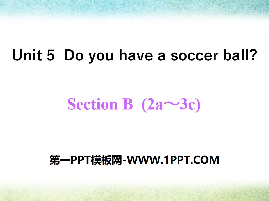 《Do you have a soccer ball?》PPT課件15